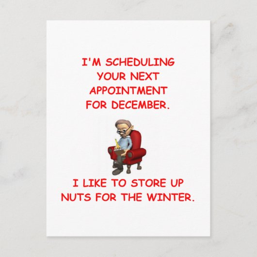 Nervenwitz Postkarte (Vorderseite)