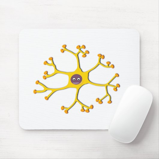 Nervenzelle Neuron Mousepad (Mit Mouse)