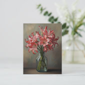 Nervenzellen Blume Postkarte (Stehend Vorderseite)