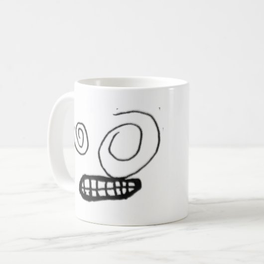 Nervös Kaffeetasse (Vorderseite Links)