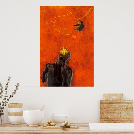 Nervosa Poster (Küche)