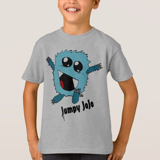 Nervöse JoJo Superspaß-Monster-Schaffung T-Shirt (Vorderseite)