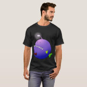 Nervöser Anglerfisch T-Shirt (Vorne ganz)