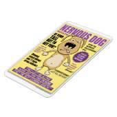 Nervous Dog Magazine 4' x 6'' Foto Magnet (Linke Seite)