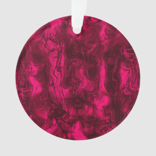 Nervous Energie Grungy Abstrakt Art Himbeere Rust. Ornament