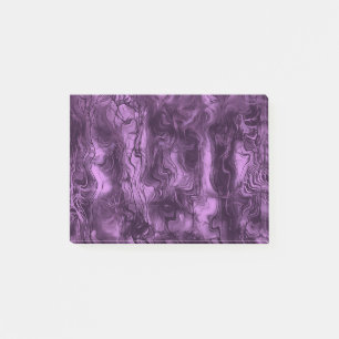 Nervous Energy Grungy Abstrakt Art Amethyst Orchid Post-it Klebezettel