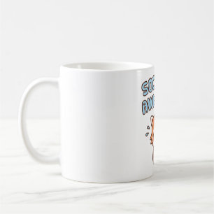 Nervous Red Panda Socially Awkward Funny Kaffeetasse