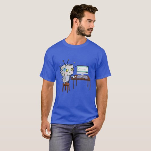 Nervous Robot T-Shirt (Vorne ganz)