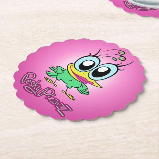 Nervtötende Pizzazz-Untersetzer Untersetzer (angewinkelt)