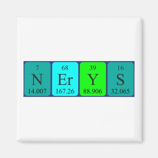 Nerys Periodenmagnet Magnet (Vorne)