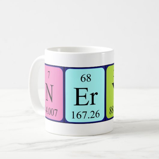 Nerys Periodenname Tasse (Vorderseite Links)