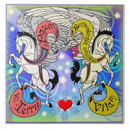 Nerz Holidaze Pegasus Fliese aufrecht