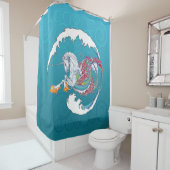 Nerz-Nest Hippicorn Duschvorhang 2017 5 (Beispiel)