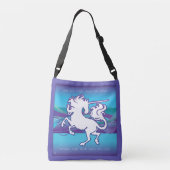 Nerz-TascheInspirational Unicorn Crossbody Tasche (Rückseite)