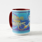 Nerz-Tasse 2017 Hippicorn 15 Unze Tasse (Vorderseite Links)