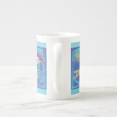 Nerz-Tasse Hippicorn Knochen-China 2017 Porzellantasse (Rückseite)