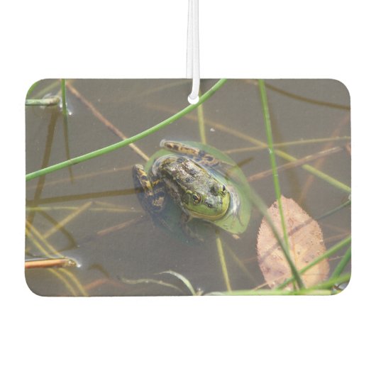 Nerzfrosch Autolufterfrischer (Vorderseite)