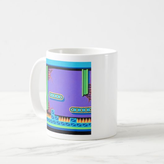 NES - Jugendmutant Ninja Schildkröten Kaffeetasse (Vorderseite Links)