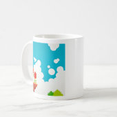 NES - Kirbys Abenteuer Kaffeetasse (Vorderseite Links)