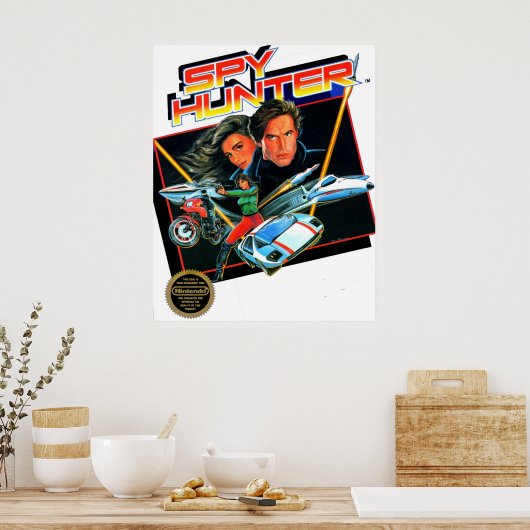 NES Spy Hunter Poster (Küche)