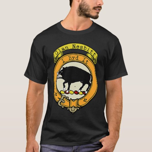 Nesbitt Clan Scottish Wappen 1 T-Shirt (Vorderseite)