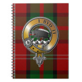 Nesbitt Tartan & Abzeichen Notizblock (Vorderseite)