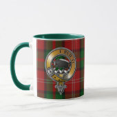 Nesbitt Tartan & Abzeichen Tasse (Links)