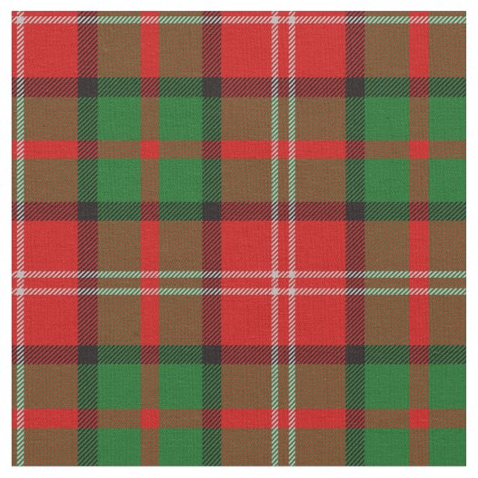 Nesbitt Tartan Print Stoff (Nahaufnahme)