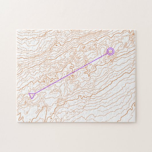 Nescopeck Orienteering Map Puzzle (Horizontal)