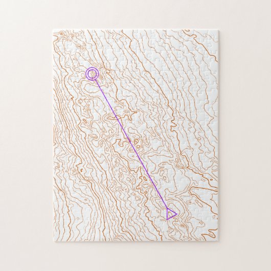 Nescopeck Orienteering Map Puzzle (Vertikal)
