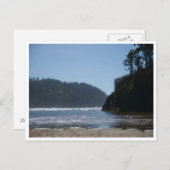 Neskowin Oregon Beach Postkarte (Vorne/Hinten)