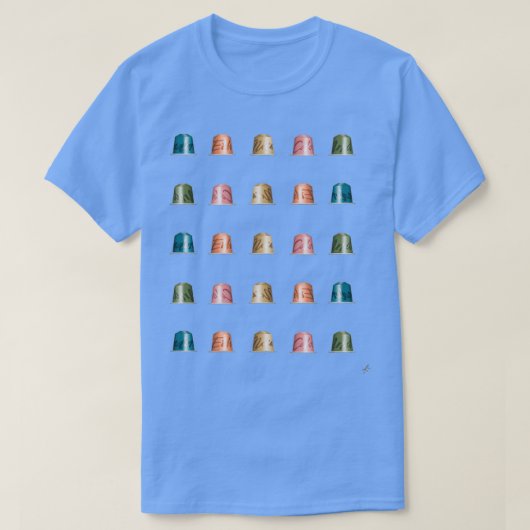Nespresso-Kapseln T-Shirt (Design vorne)
