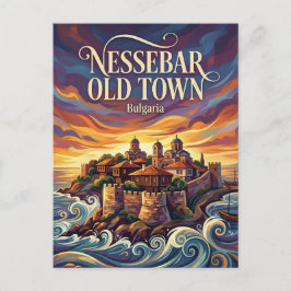 Nessebar Altstadt Bulgarien Postkarte