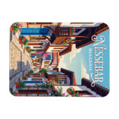 Nessebar Bulgarien Magnet (Horizontal)