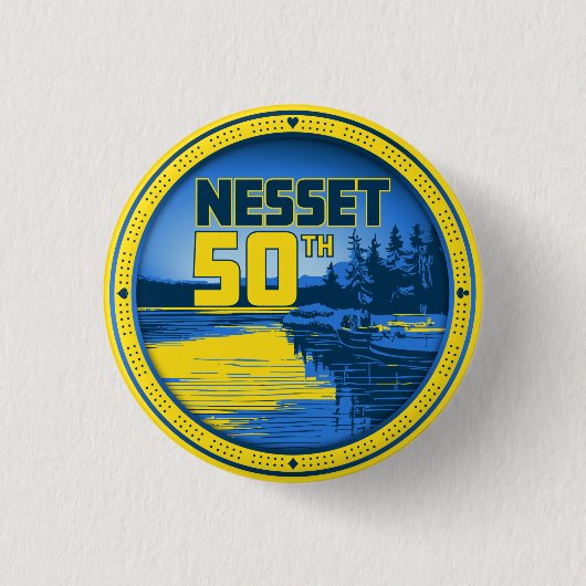 Nesset Button Gold (Vorderseite)