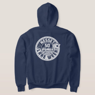 Nesset Cards BW Back Hoodie