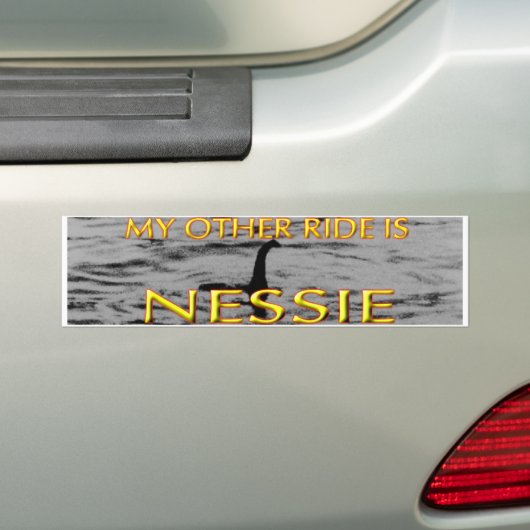 NESSIE AUTOAUFKLEBER (Auf Auto)