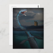 Nessie (Cryptid) Postkarte (Vorne/Hinten)
