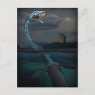Nessie (Cryptid) Postkarte
