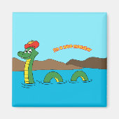 Nessie (Loch Ness Monster) Magnet (Vorne)