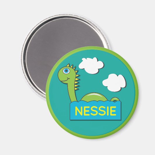 Nessie Magnet (Vorderseite/Rückseite)