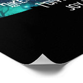 Nessie Motivierend Cryptid Poster (Ecke)