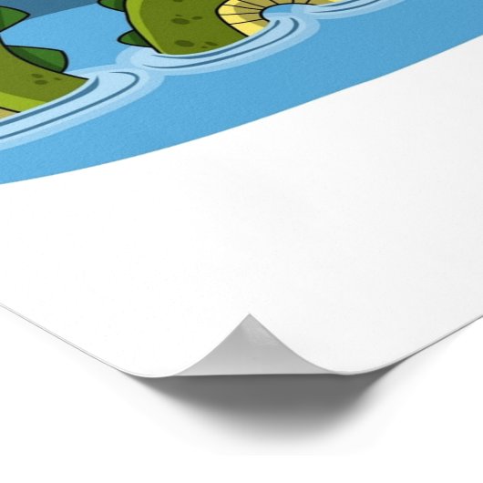 Nessie Poster (Ecke)