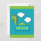Nessie Postkarte (Vorne/Hinten)