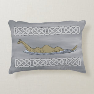 Nessie the Loch Ness Monster Dekokissen