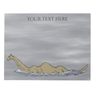 Nessie the Loch Ness Monster Notizblock