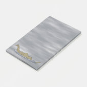 Nessie the Loch Ness Monster Post-it Klebezettel (angewinkelt)