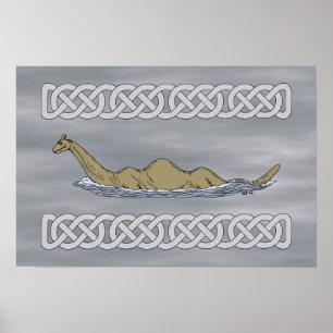 Nessie the Loch Ness Monster Poster
