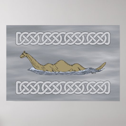 Nessie the Loch Ness Monster Poster (Vorne)