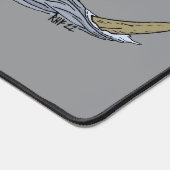 Nessie the Loch Ness Monster Schreibtischunterlage (Ecke)